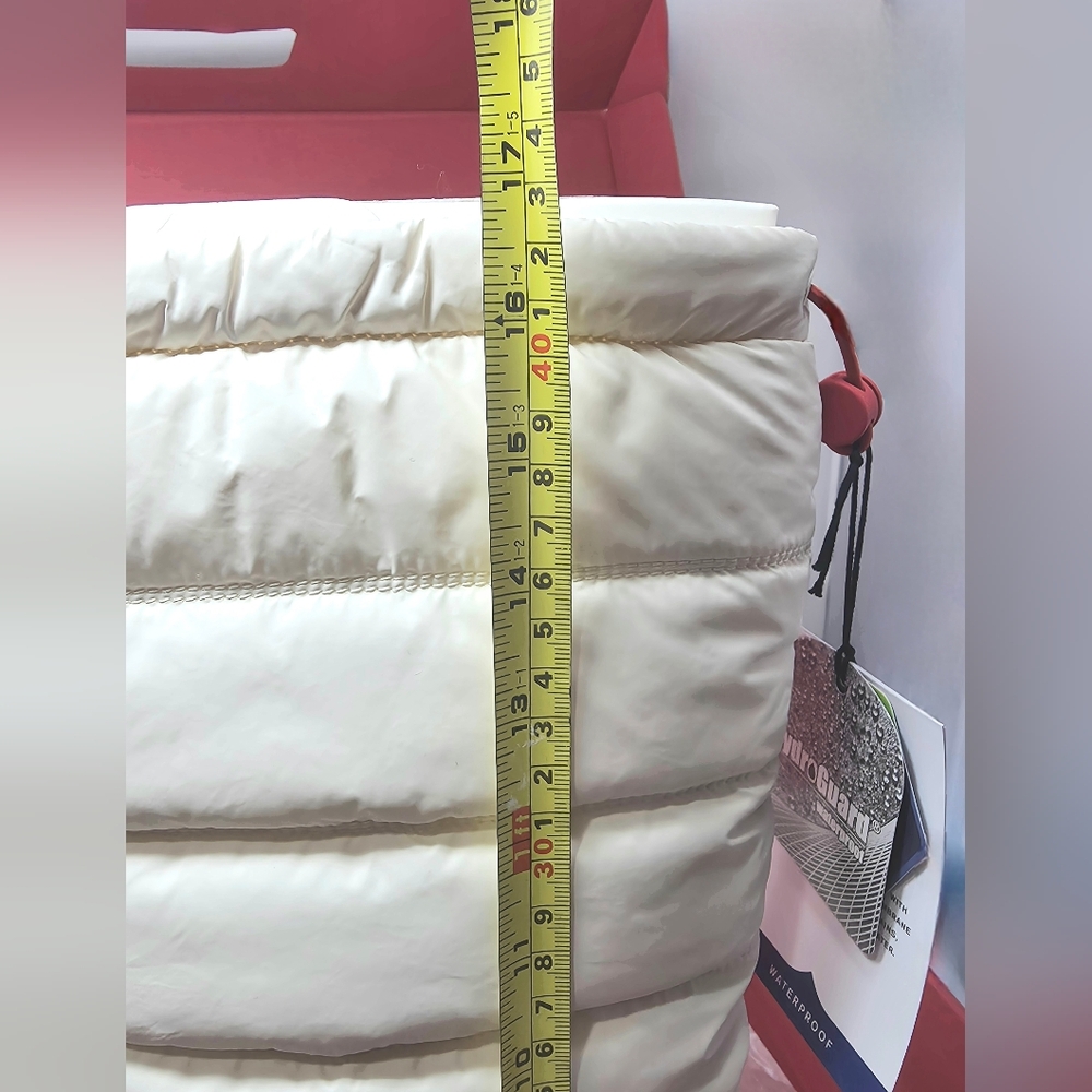 Hunter Tall Puffer Snow Intrepid Boots Insulated Winter White EU 41 US 10 NIB - Picture 14 of 16